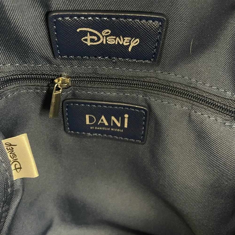 Disney Cinderella Mini Backpack – Danielle Nicole – Blue & Navy Princess Bag - Picture 7 of 8